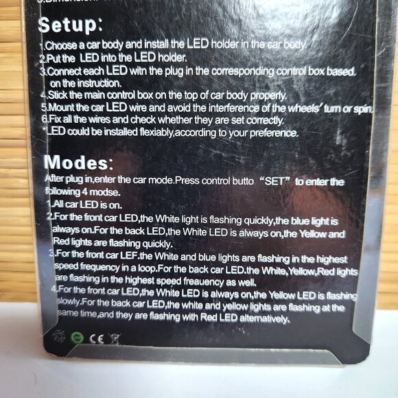 RC LED Car Flashing Light System Kit NEW Simulated Car Lighting System - Picture 6 of 6